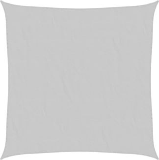 vidaXL Sonnensegel Hellgrau 4,5x4,5 m 100% Polyester Oxford 4000404