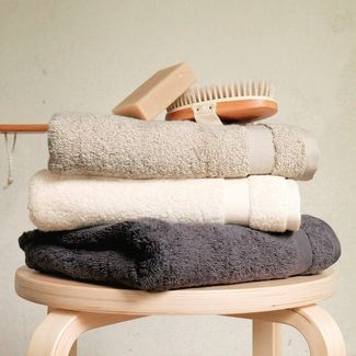 framsohn frottier Handtuch Set Organic Nature, Walkfrottier (2-St), weich, Bio Baumwolle, Hergestellt in Österreich