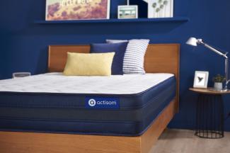Actiflex tech matratze 90x180 cm, Taschenfederkern und Memory-Schaum, Härtegrad 5, Höhe :24 cm, 5 Komfortzonen