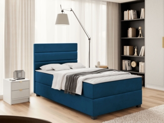 Boxspringbett Emprio (Farbe: Manila 26, Größe: 120 x 200)