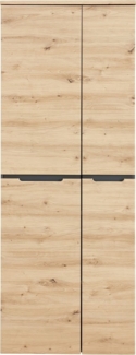 Aktenschrank Melanie / Memphis , Holzwerkstoff , Holzfarben , 75 x 197 x 38 cm
