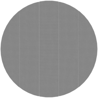vidaXL Pool-Bodentuch, Hellgrau, 400 gr/m² Polyester, Ø 550 cm