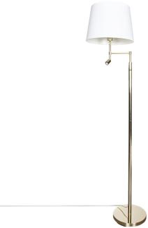 By Rydéns 1988780-5003 Stehleuchte Orlando H 157 cm messing beige
