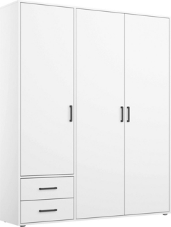 rauch Drehtürenschrank Voyager, Kleiderschrank mit Außenschubkästen, Garderobe (in 3 verschiedenen Ausstattungen BASIC/CLASSIC/PREMIUM) Made in Germany