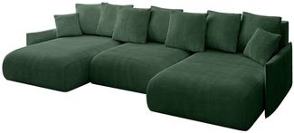 ALTDECOR Wohnlandschaft ONESK-U-v1, Couch mit Schlaffunktion, Wohnzimmer - Ecksofa, Corner Sofa Bett Eckcouch Couch U-Form Schlafcouch Ausziehbar