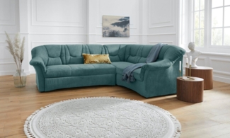 DOMO collection Ecksofa Sarafina L-Form, wahlweise mit Bettfunktion, optional mit Federkern