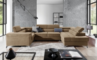 Eltap Thiago Ecksofa (Monolith 09) Seite rechte