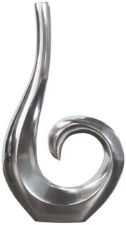 riess-ambiente Tischvase WAVE 47cm silber, Vase · poliert · Dekovase · aus Aluminium