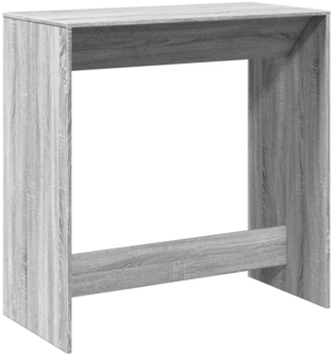 vidaXL Bartisch Grau Sonoma 102x50x103,5 cm Holzwerkstoff 854432