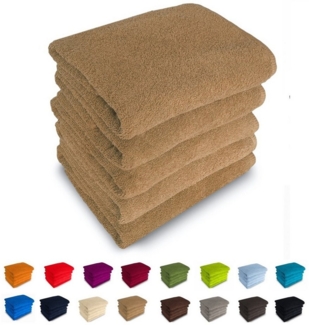 MatratzenL.A.B® Duschtücher 70x140 cm Rimini 500 g/m² Blauer Schwan®, 100% Baumwolle (Duschtücher), Badetücher, Frotee, 23 Farben, mit Aufhänger, einzeln verpackt