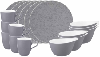 Seltmann Weiden Life Fashion Frühstücks-Set 18-teilig - Elegant Grey