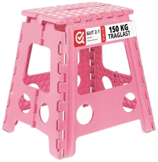 Klapphocker faltbar XL Pink 10038761
