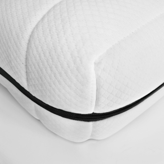 Kaltschaummatratze - H3 - fest - Bezug waschbar - Ergonomische Matratze für bequemes Liegen - Höhe 11cm, Matratze 200x200