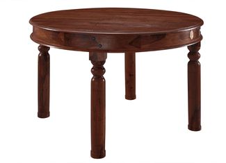 Esstisch rund 100x100x76 Akazie lackiert OXFORD #331