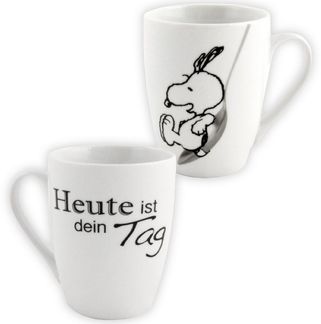 United Labels® Tasse Peanuts Snoopy - Heute ist dein Tag! - Mug, Keramik