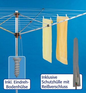 JUWEL Wäschespinne Comfort Plus 600