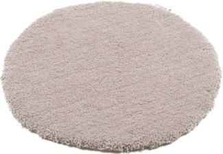 TOM TAILOR HOME Badematte Cozy Bath UNI, Höhe 27 mm, rutschhemmend beschichtet, fußbodenheizungsgeeignet, Polyester, rund, Badteppich, Uni Farben, rechteckig, rund und oval erhältlich
