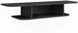 Tv-Schrank Lorio Schwarz Beton 105 x 18.2 cm offene Fächer Vicco