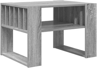 vidaXL Couchtisch Graues Sonoma 66 x 49,5 x 45 cm Holzwerkstoff 8000121