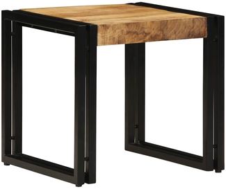 vidaXL Couchtisch Braun 40 x 40 x 38 cm Massivholz Mango 4102727