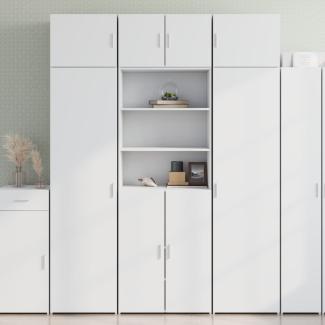 vidaXL Highboard Weiß 70x42,5x185 cm Holzwerkstoff 3281371