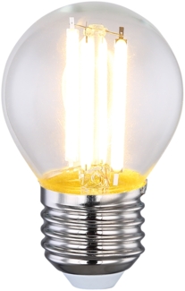 LED 6,5W Leuchtmittel, Filament, 806Lm, neutralweiß, DxH 4,5x7,5 cm