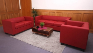 MCW 2-Sitzer Lille-S-K-2, moderner Lounge-Stil, Vielseitig einsetzbar, 2-Sitzer