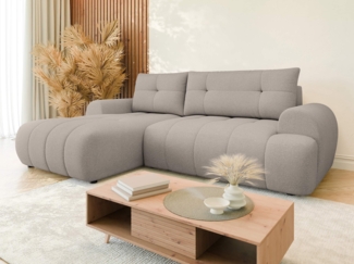 Ecksofa Fliog (Farbe: Velo 623, Seite: Links)