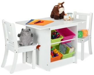 3-teilige Kindersitzgruppe mit Stauraum