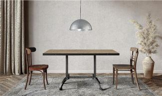 Pendelleuchte Larino G&S 1-flammig Stahl Blattsilber Ø50cm