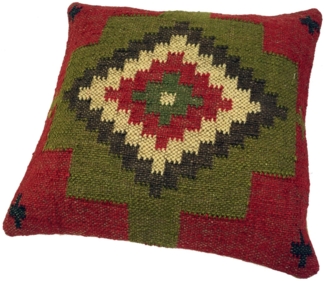 Guru-Shop Kissenbezüge Kelim Kissenhülle - 40*40 cm Modell 10