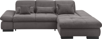 set one by Musterring Ecksofa SO4100 V, mit verstellbaren Kopfteilen, wahlweise mit Funktionen, Cord-Bezug