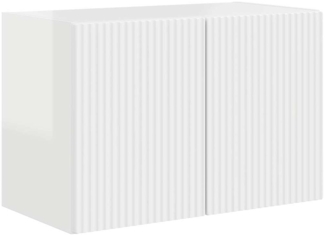 vidaXL TV-Wandschrank Hochglanz Weiß 59,5 x 31 x 40 cm Holzwerkstoff 892337
