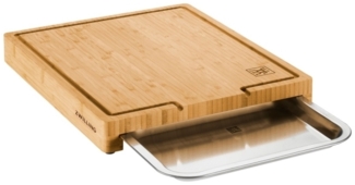 Schneidebrett mit Schublade 39x30 cm
