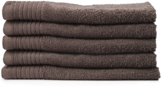 Schnoschi Handtuch Handtuch mit Oma oder Opa bestickt Gästehandtuch Duschtuch Badetuch, hochwertige Bestickung mit Oma oder Opa