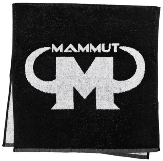 Mammut Nutrition Sporthandtuch Fitness Handtuch 50 x 100 - schwarz - Design Mammut Nutrition - Stück, 100 % Baumwolle