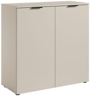 Kommode Linus / Linz, Holzwerkstoff, Beige, 90 x 90 x 40 cm
