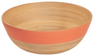 albert L. Bambus Schüssel 18x7 cm apricot