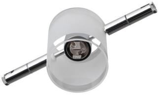 SLV No. 139122 COMET Seilleuchte für TENSEO Niedervolt-Seilsystem QR-C51 chrom