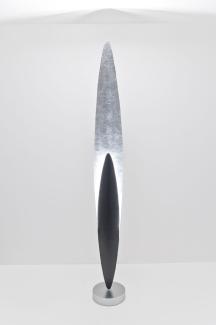 Holländer Stehleuchte 1-Flammig Lingua Blende braun-schwarz und glatt