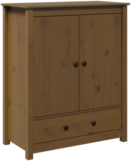 vidaXL Highboard Honigbraun 83x41,5x100 cm Massivholz Kiefer 823517
