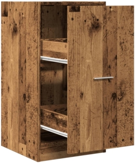 vidaXL Apothekerschrank Altholz-Optik 40x41x77,5 cm Holzwerkstoff 855194