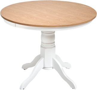 Esstisch AKRON Helle Esche 100 cm 100 cm Holz