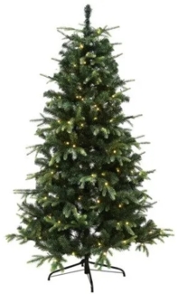 Künstlicher Weihnachtsbaum PE/PVC VIGA Klasse A 200x134 cm mit LED NORDIC WINTER (780-217)