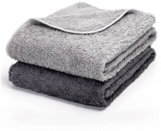 nobleza Tierdecke 2 x Hundedecke Fleece Weiche Fleecedecke Waschbar Katzendecke