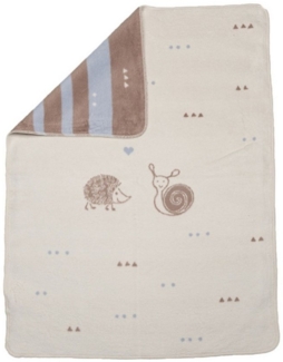 Babydecke Maja, DAVID FUSSENEGGER, süße Kuscheldecke aus 100 % Bio Baumwolle