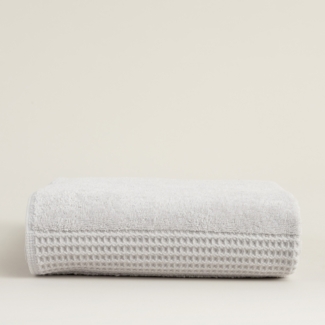 Dekoria Badetuch Balance 70x140 cm mist grey