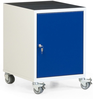 Protaurus Werkstatt-Rollcontainer mit Schrank und Riffelgummimatte
