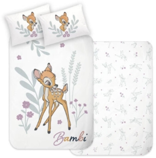 Disney Bambi Babybettwäsche BAMB248763 100x135 cm + 40x60 cm
