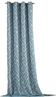 Weckbrodt Vorhang Jasper, Ösen (1 St), blickdicht, Jacquard, Jacquard, Ösen, toller 3D-Effekt, blickdicht, Gardine, Store